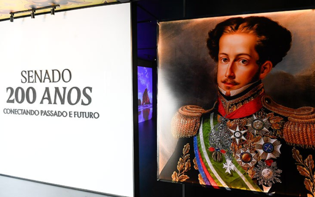 Registro da visita guiada Exposição 200 Anos – Senado Federal e visita à Biblioteca da Câmara dos Deputados