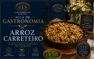 AULA DE GASTRONOMIA – ARROZ CARRETEIRO